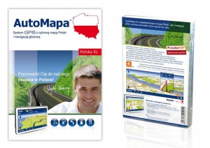 Szczegowa mapa Polski AutoMapa BOX