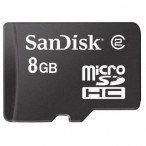Karta pamici microSDHC SanDisk 8GB + adapter SD