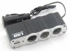 Rozdzielacz gniazda zapalniczki 3x12V + 1xUSB (WF-0120) Rozdzielacz gniazda zapalniczki 3x12V + 1xUSB (WF-0120)