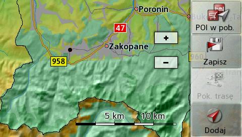 Becker Z108 - topografia terenu 3D