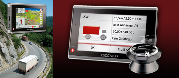 Becker Traffic Assist Pro Z302 Truck - rozmiar ma znaczenie